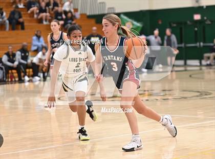 Thumbnail 1 in Long Beach Poly vs. St. Margaret's (VP/Brea Winter Classic) photogallery.