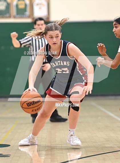 Thumbnail 1 in Long Beach Poly vs. St. Margaret's (VP/Brea Winter Classic) photogallery.
