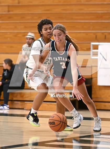 Thumbnail 1 in Long Beach Poly vs. St. Margaret's (VP/Brea Winter Classic) photogallery.