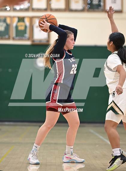 Thumbnail 3 in Long Beach Poly vs. St. Margaret's (VP/Brea Winter Classic) photogallery.