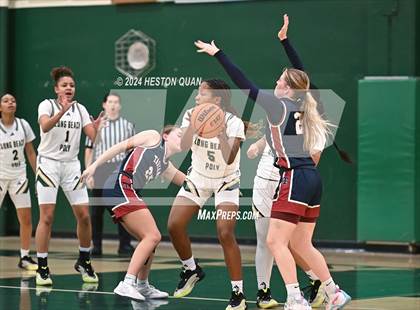 Thumbnail 1 in Long Beach Poly vs. St. Margaret's (VP/Brea Winter Classic) photogallery.