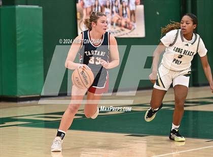 Thumbnail 2 in Long Beach Poly vs. St. Margaret's (VP/Brea Winter Classic) photogallery.