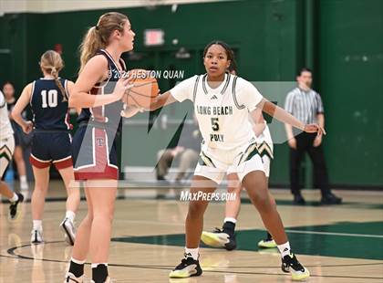 Thumbnail 1 in Long Beach Poly vs. St. Margaret's (VP/Brea Winter Classic) photogallery.