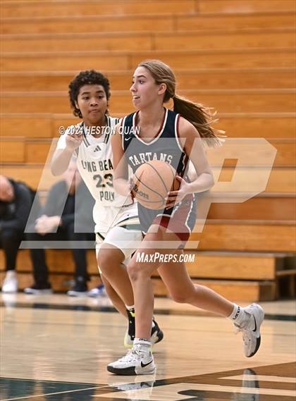 Thumbnail 1 in Long Beach Poly vs. St. Margaret's (VP/Brea Winter Classic) photogallery.