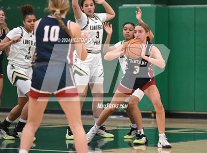 Thumbnail 2 in Long Beach Poly vs. St. Margaret's (VP/Brea Winter Classic) photogallery.