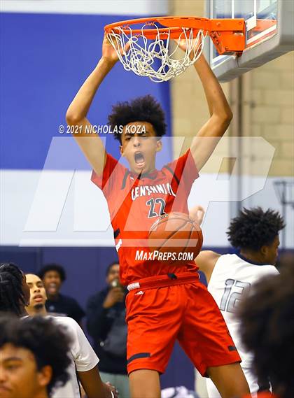 Thumbnail 1 in Centennial vs. Sierra Canyon (CIF-SS Open Final) photogallery.