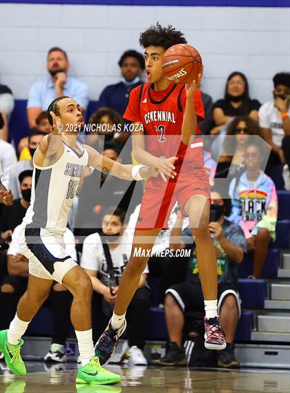 Thumbnail 2 in Centennial vs. Sierra Canyon (CIF-SS Open Final) photogallery.
