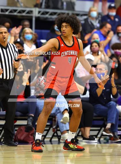 Thumbnail 3 in Centennial vs. Sierra Canyon (CIF-SS Open Final) photogallery.
