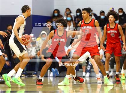 Thumbnail 3 in Centennial vs. Sierra Canyon (CIF-SS Open Final) photogallery.