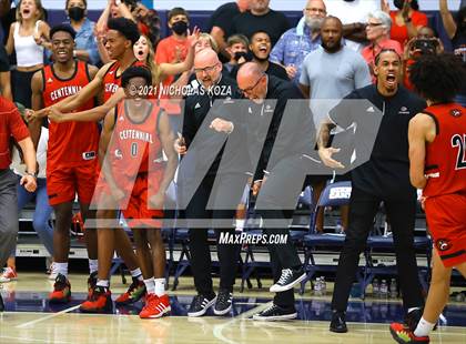 Thumbnail 1 in Centennial vs. Sierra Canyon (CIF-SS Open Final) photogallery.