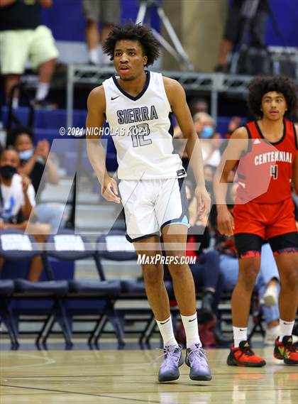 Thumbnail 2 in Centennial vs. Sierra Canyon (CIF-SS Open Final) photogallery.
