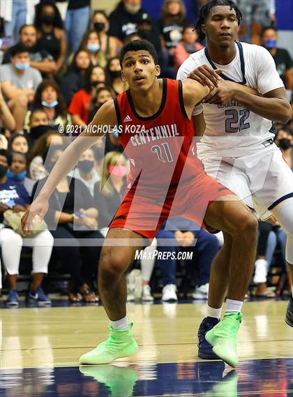 Thumbnail 3 in Centennial vs. Sierra Canyon (CIF-SS Open Final) photogallery.