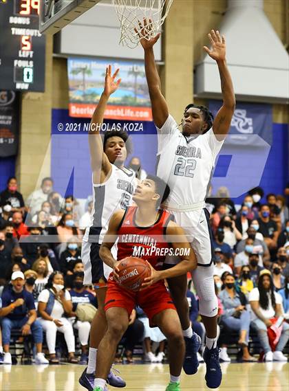 Thumbnail 3 in Centennial vs. Sierra Canyon (CIF-SS Open Final) photogallery.