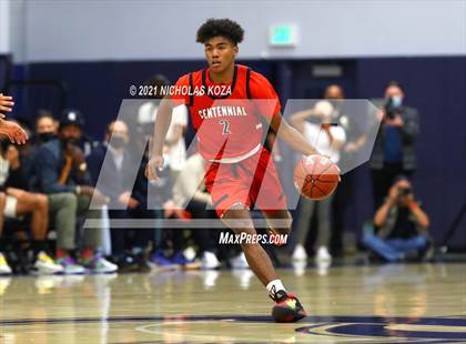 Thumbnail 2 in Centennial vs. Sierra Canyon (CIF-SS Open Final) photogallery.