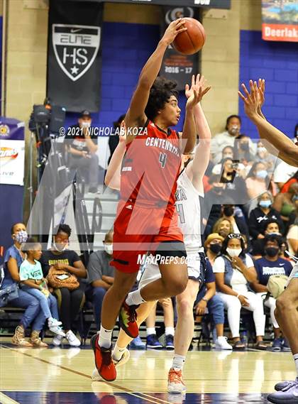 Thumbnail 3 in Centennial vs. Sierra Canyon (CIF-SS Open Final) photogallery.