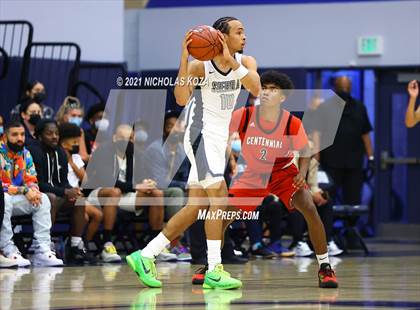 Thumbnail 3 in Centennial vs. Sierra Canyon (CIF-SS Open Final) photogallery.