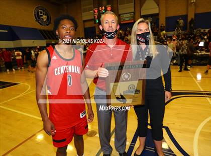 Thumbnail 2 in Centennial vs. Sierra Canyon (CIF-SS Open Final) photogallery.