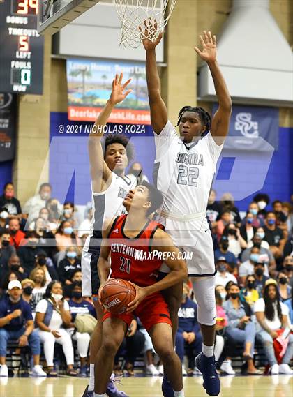 Thumbnail 1 in Centennial vs. Sierra Canyon (CIF-SS Open Final) photogallery.