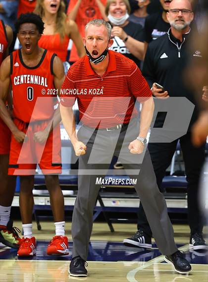 Thumbnail 1 in Centennial vs. Sierra Canyon (CIF-SS Open Final) photogallery.