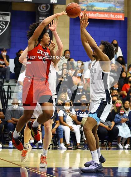 Thumbnail 1 in Centennial vs. Sierra Canyon (CIF-SS Open Final) photogallery.