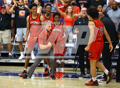 Thumbnail 2 in Centennial vs. Sierra Canyon (CIF-SS Open Final) photogallery.