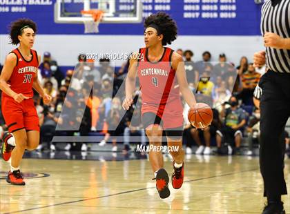 Thumbnail 3 in Centennial vs. Sierra Canyon (CIF-SS Open Final) photogallery.