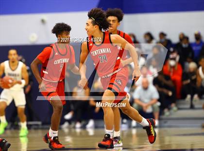 Thumbnail 1 in Centennial vs. Sierra Canyon (CIF-SS Open Final) photogallery.