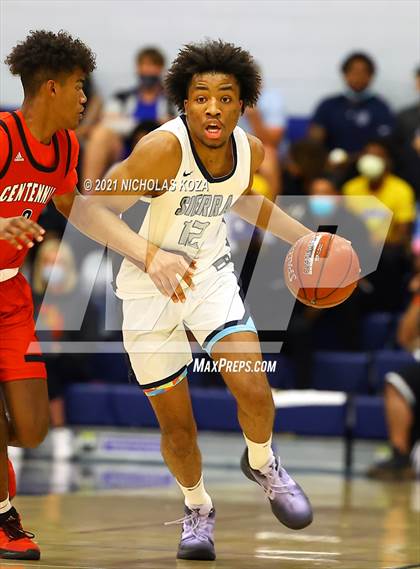 Thumbnail 1 in Centennial vs. Sierra Canyon (CIF-SS Open Final) photogallery.