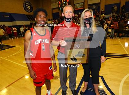 Thumbnail 3 in Centennial vs. Sierra Canyon (CIF-SS Open Final) photogallery.