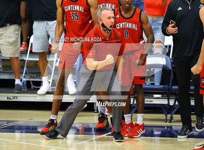 Thumbnail 3 in Centennial vs. Sierra Canyon (CIF-SS Open Final) photogallery.