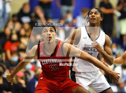 Thumbnail 2 in Centennial vs. Sierra Canyon (CIF-SS Open Final) photogallery.
