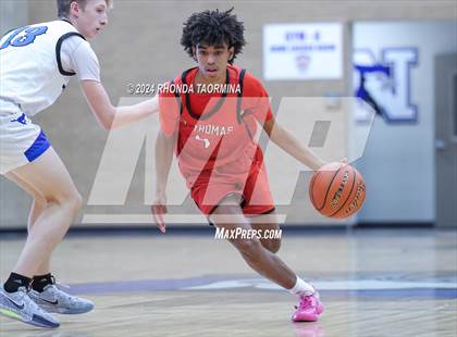 Thumbnail 3 in Friendswood vs. St. Thomas Catholic photogallery.
