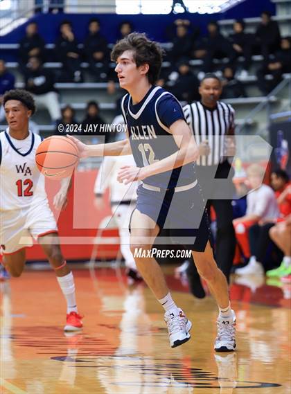 Thumbnail 3 in Allen vs. Westminster Academy photogallery.