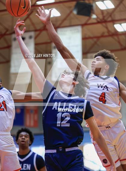 Thumbnail 2 in Allen vs. Westminster Academy photogallery.