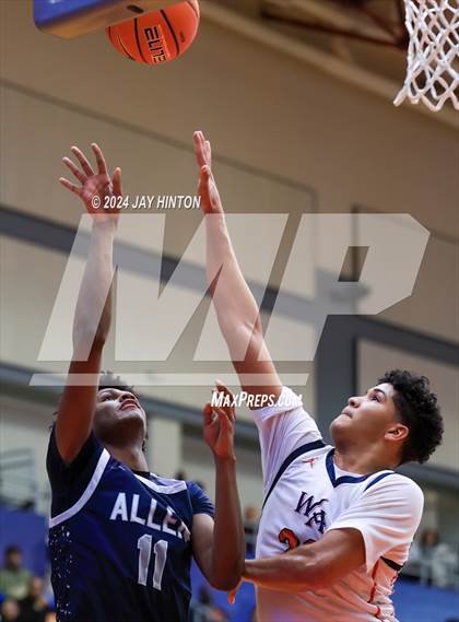 Thumbnail 2 in Allen vs. Westminster Academy photogallery.