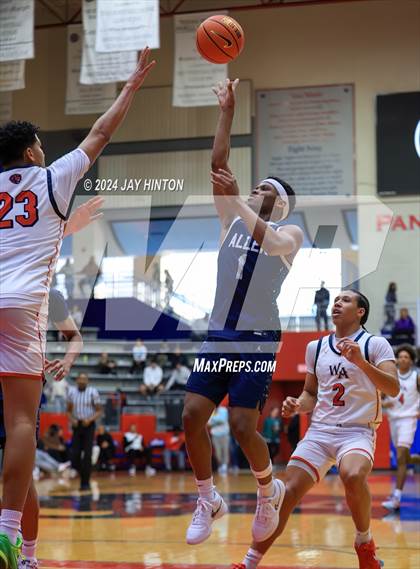 Thumbnail 3 in Allen vs. Westminster Academy photogallery.