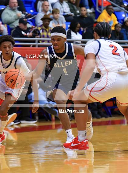 Thumbnail 1 in Allen vs. Westminster Academy photogallery.