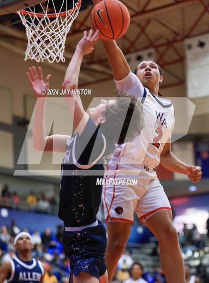 Thumbnail 3 in Allen vs. Westminster Academy photogallery.