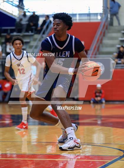 Thumbnail 1 in Allen vs. Westminster Academy photogallery.