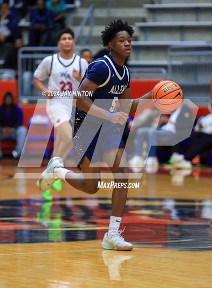 Thumbnail 2 in Allen vs. Westminster Academy photogallery.