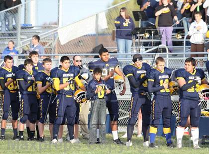 Thumbnail 2 in Salmon @ Marsing (IHSAA 2A Quarterfinal) photogallery.