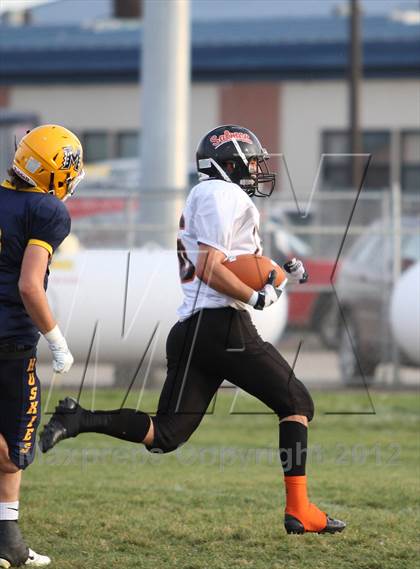Thumbnail 3 in Salmon @ Marsing (IHSAA 2A Quarterfinal) photogallery.