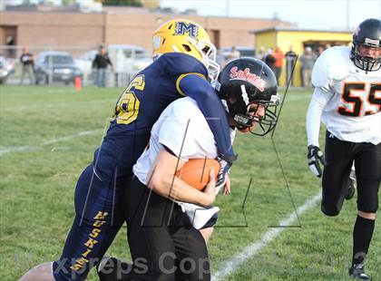 Thumbnail 2 in Salmon @ Marsing (IHSAA 2A Quarterfinal) photogallery.