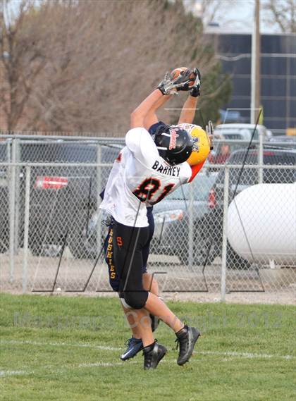 Thumbnail 3 in Salmon @ Marsing (IHSAA 2A Quarterfinal) photogallery.