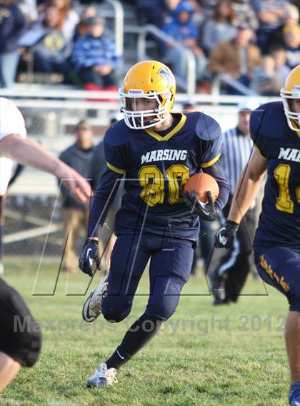 Thumbnail 1 in Salmon @ Marsing (IHSAA 2A Quarterfinal) photogallery.
