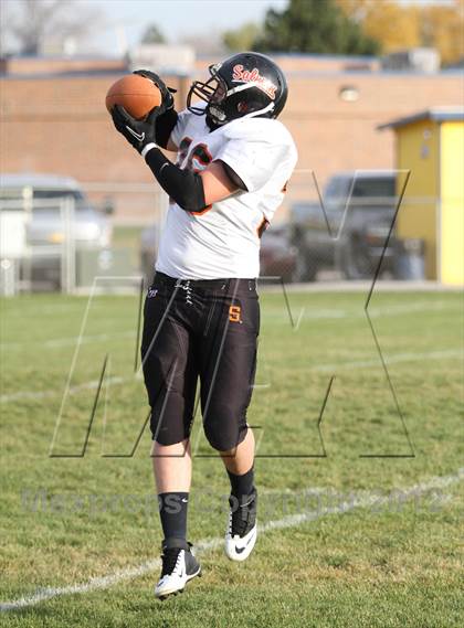 Thumbnail 3 in Salmon @ Marsing (IHSAA 2A Quarterfinal) photogallery.