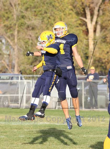 Thumbnail 1 in Salmon @ Marsing (IHSAA 2A Quarterfinal) photogallery.