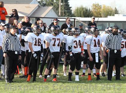 Thumbnail 2 in Salmon @ Marsing (IHSAA 2A Quarterfinal) photogallery.