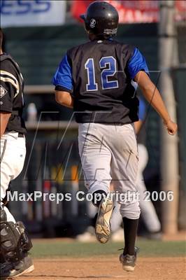 Thumbnail 2 in Bloomington Christian vs Saddleback Valley Christian (D7 Section Final) #2 photogallery.