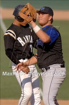 Thumbnail 2 in Bloomington Christian vs Saddleback Valley Christian (D7 Section Final) #2 photogallery.